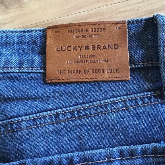 Lucky Brand The Roll Up Jean Short Sz 27 - Picture 11 of 11